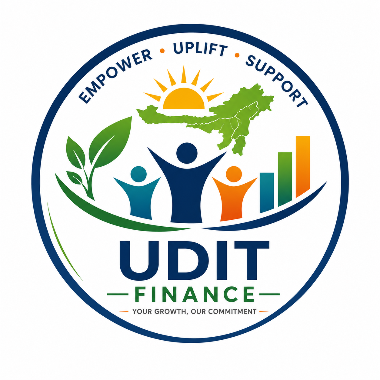 UDIT FINANCE logo